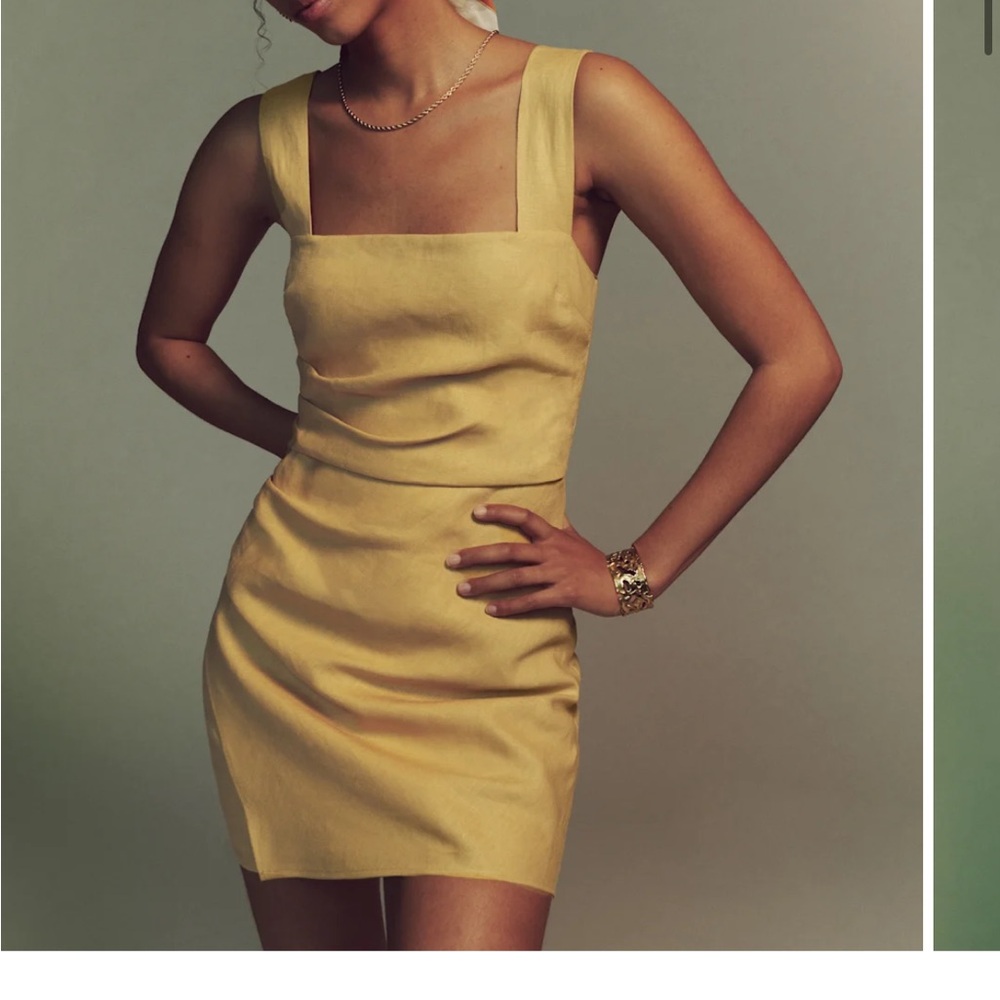 Kerrigan Linen Dress, sz 4